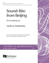 Sound Bite from Beijing Four-Part choral sheet music cover